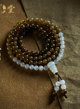 保真和田玉糖玉多圈手串