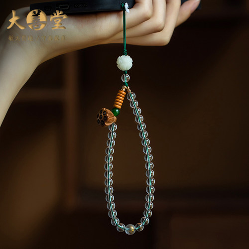 新款水晶手机挂链挂手腕正品挂绳