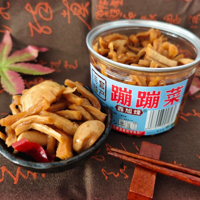 巴盟嘣嘣菜500克1瓶巴盟餐桌下饭咸菜素凉菜内蒙古美食河套特产