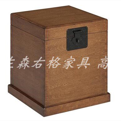 Harbor美式实木边几客厅家具现代简约储物角几客厅边几定制House