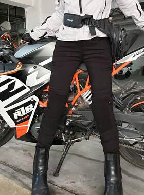 女士高弹显瘦修身骑行裤