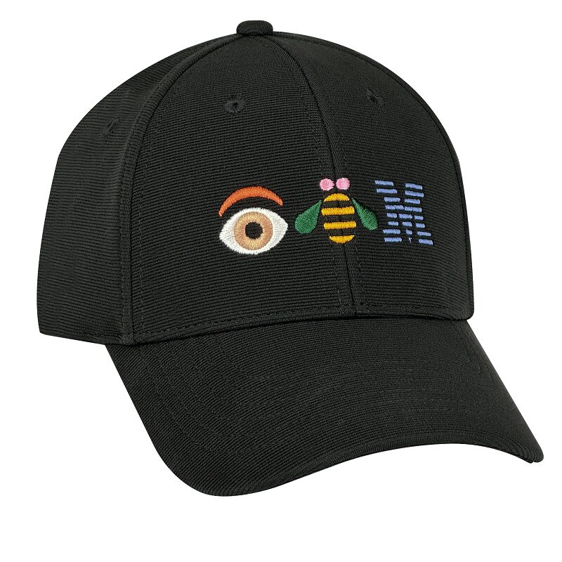 IBM  Eye-Bee-M 小蜜蜂棒球帽遮阳帽帽子