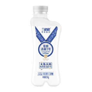 兰格格草原酸奶活的益生菌258g*10瓶0蔗糖低温酸奶