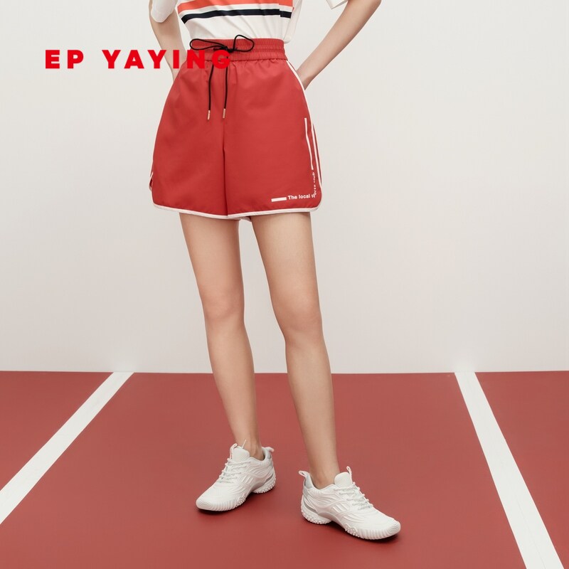 EP YAYING雅莹女装 活力抽绳运动短裤 2023新款6201B
