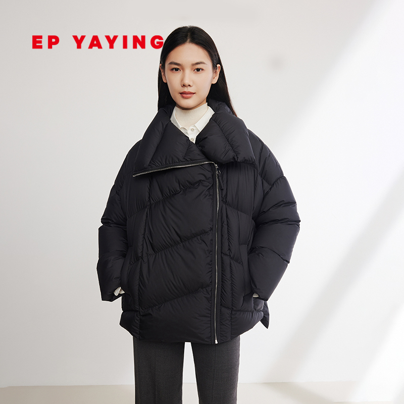 EPYAYING/雅莹白鹅绒翻领羽绒服