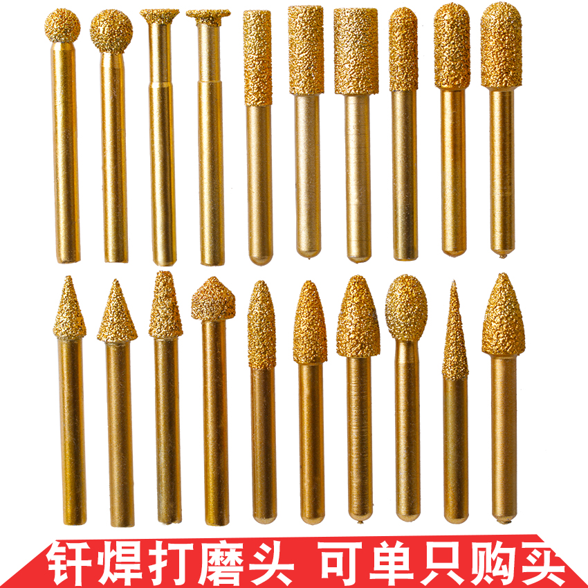 钎焊铸铁专用6mm粗砂抛光打磨头