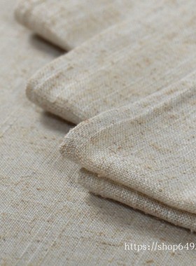 工厂直销不染色超宽幅182cm亚麻布料桌布面料手工DIY背景布