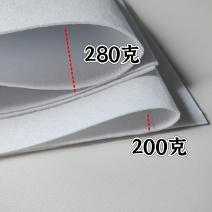 DIY手工布包专用带胶内衬200克单面带胶可熨烫铺棉包包加厚辅棉