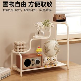 桌面置物架收纳架手办展示架子餐具化妆品水杯子置物架储物柜子