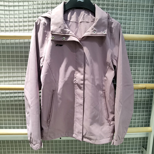 速干开衫 连帽风衣外套AFDT748 新女子新款 李宁2023秋季