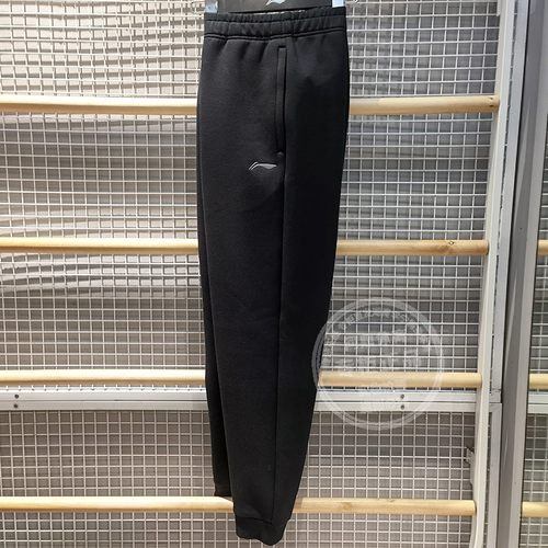 李宁男子运动休闲束脚卫裤