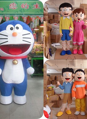 机器猫道具衣服卡通人偶