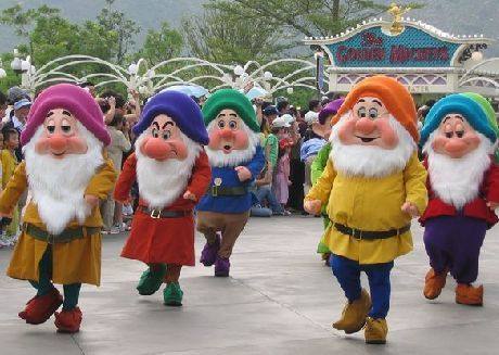 七个小矮人人偶服装卡通成人行走玩偶服饰白雪公主人物表演服