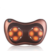 颈椎按枕车载家用多功能正反揉捏按靠垫颈肩腰按器代发