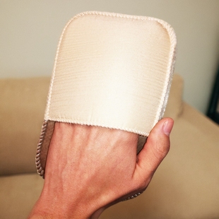 加厚多功能抛光手套 皮具皮衣上油打油用抛光擦皮鞋便携鞋刷子