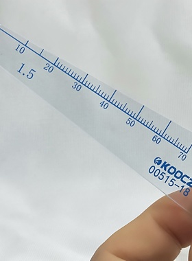 KOOCZ塑料塞尺 塑料厚薄规00515-18 塑料塞片 塑料间隙片0.05-1.5