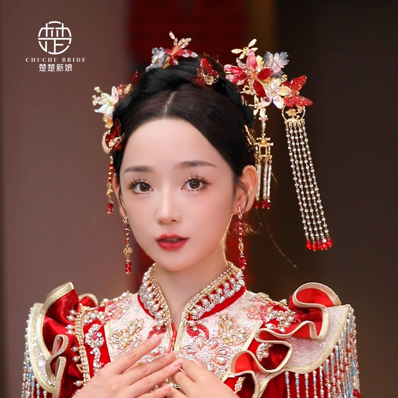 中式新娘头饰古风簪子
