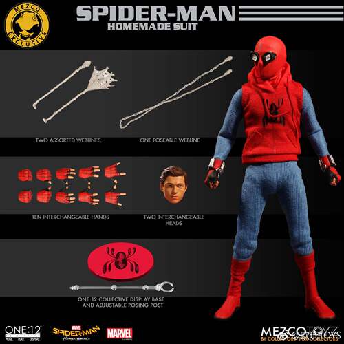 mezco正版one12便衣蜘