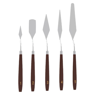 青竹水粉刮刀油画棒刮刀油画刀挑刀油画刮刀肌理画刮刀丙烯调色刮刀美术用品油画颜料用绘画材料油画工具