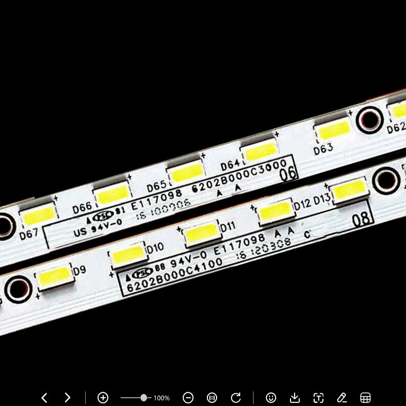 电视6202B000C3000灯条