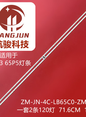 适用TCL 65T3 65P5灯条JM-JN-4C-LB65C0-ZM01L屏LVU650NE背光灯