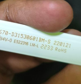 组装32寸JJ-0670-D31530601BM-S 220121 106-32320-002灯条背光