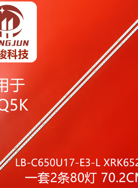 适用长虹65Q5K液晶背光灯条LB-C650U17-E3-L XRK6520420 80灯灯管