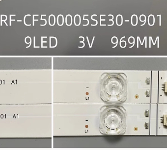 4条*50UK4B63DB背光灯条 RF-CF500005SE30-0901 A1 9灯3v969mm灯