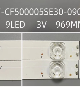 4条*50UK4B63DB背光灯条 RF-CF500005SE30-0901 A1 9灯3v969mm灯