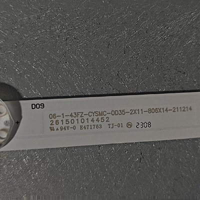 适用AOC 43M6灯条06-1-43FZ-CYSMC-0D35-2X11-806X14-211214液晶