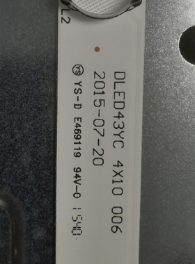 E43V15C-AU灯条DLED43YC 4X10 006 ECH0M-43KA-4643KA009-A1灯管