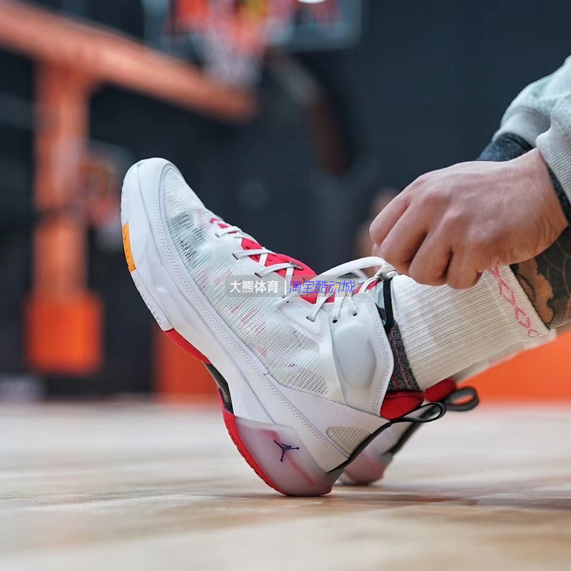 专柜正品乔丹AJ37男子实战篮球鞋