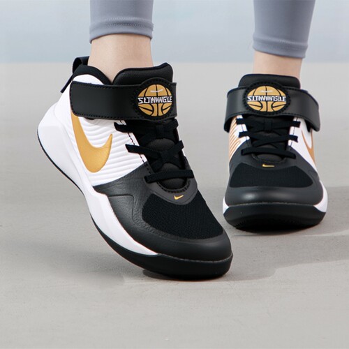 专柜正品耐克幼童防滑篮球鞋