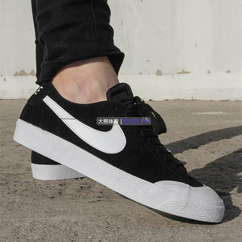 耐克Nike SB BLAZER男女中帮胶底运动休闲滑板鞋FD5113-100 - 封面