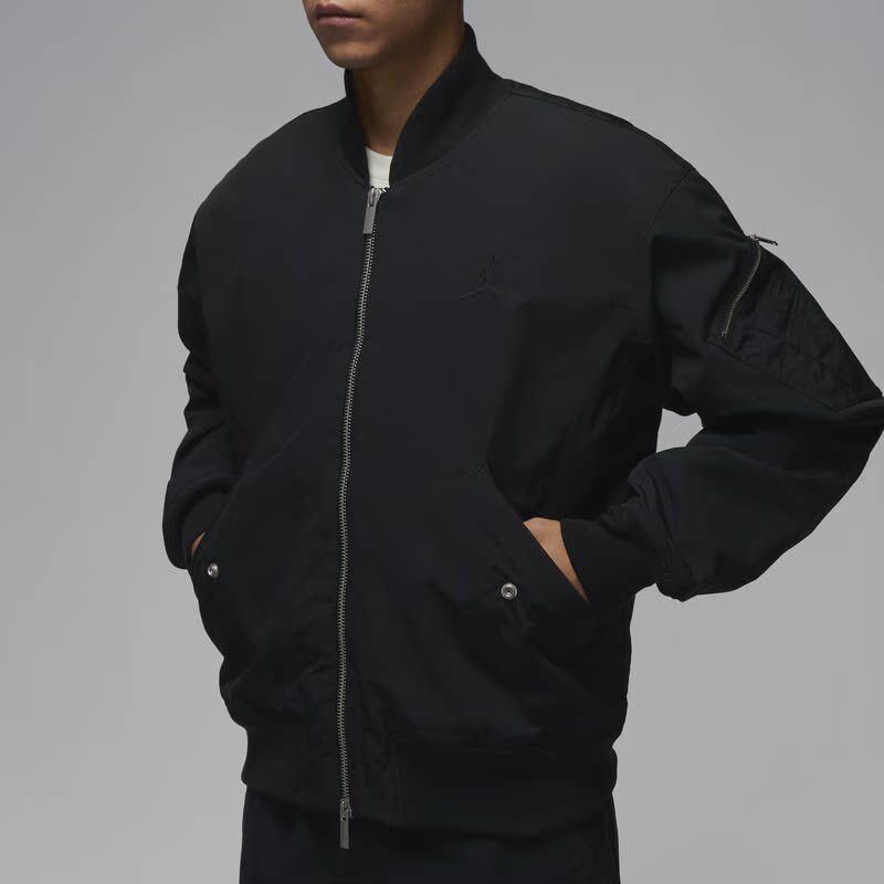 Nike耐克男装Jordan宽松休闲保暖棉服户外运动梭织外套FV7268-010