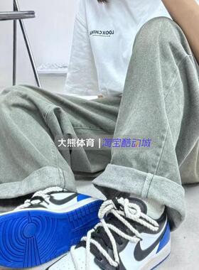 Nike Air Jordan 1 Low AJ1男子黑蓝白低帮复古篮球鞋553558-140