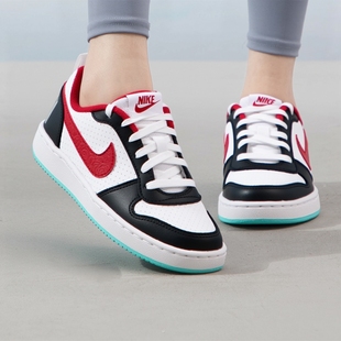 耐克Nike 839985 Court女子大童GS纯白经典 板鞋 100 小白鞋 专柜正品