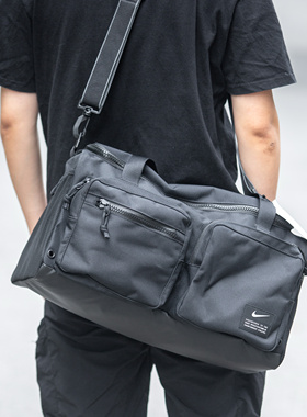 NIKE/耐克训练单肩包男女斜挎包大容量运动包健身包CK2795-010