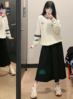 耐克Nike 男子刺绣LOGO休闲V领毛衣宽松套头毛衣DX0009-010  133