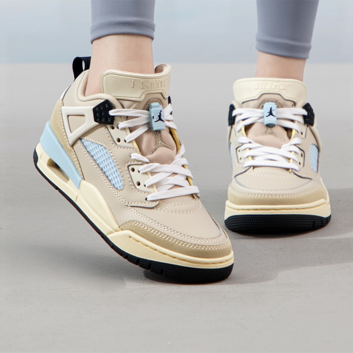 NIKE耐克 JORDAN SPIZIKE LOW男子AJ运动休闲复古板鞋HQ3439-101,运动鞋new,篮球鞋,淘宝优惠券,粉丝福利购,淘宝优惠卷