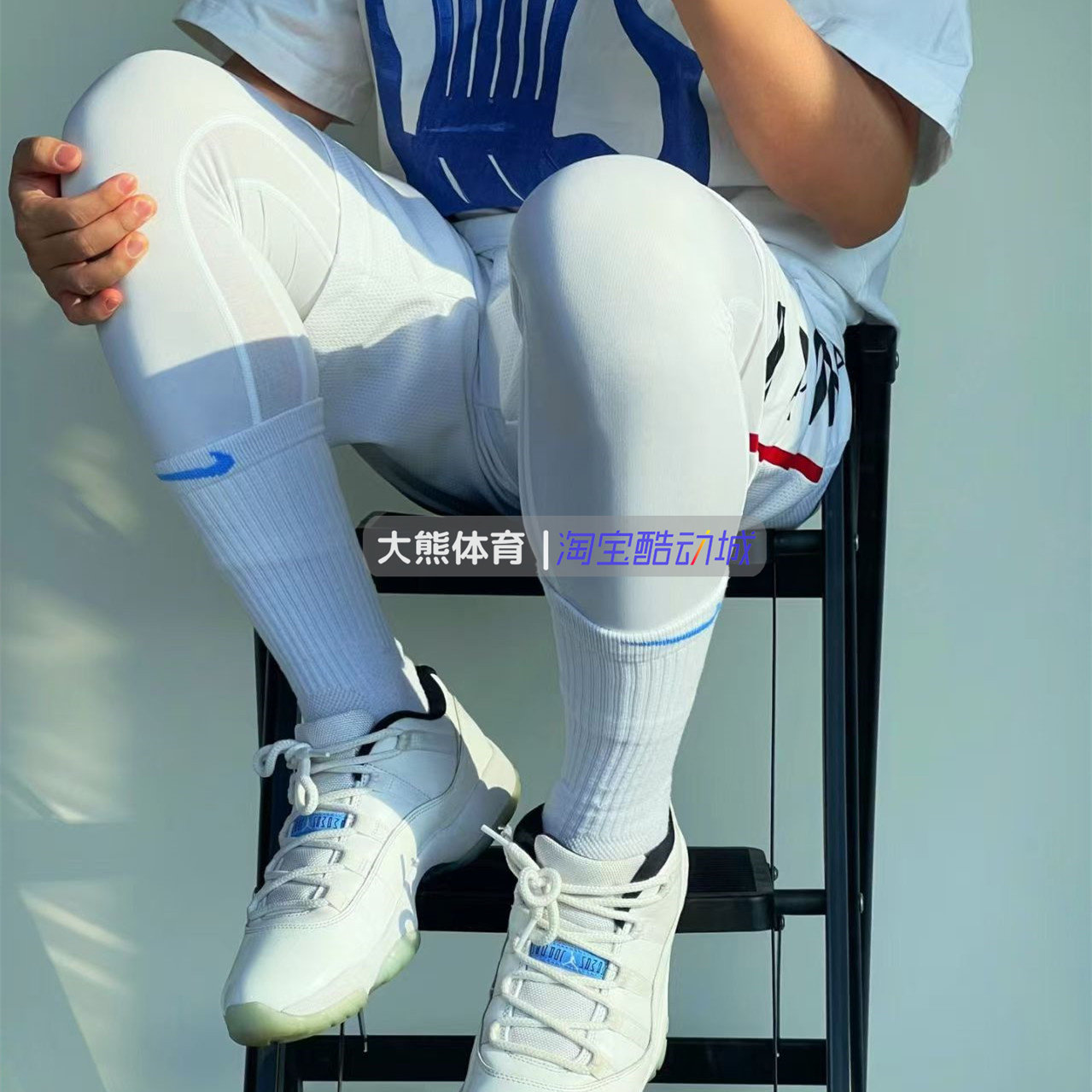 专柜正品Nike/耐克 Air Jordan男子运动训练透气七分裤DX3140-100,运动服/休闲服装,健身裤,淘宝优惠券,粉丝福利购,淘宝优惠卷