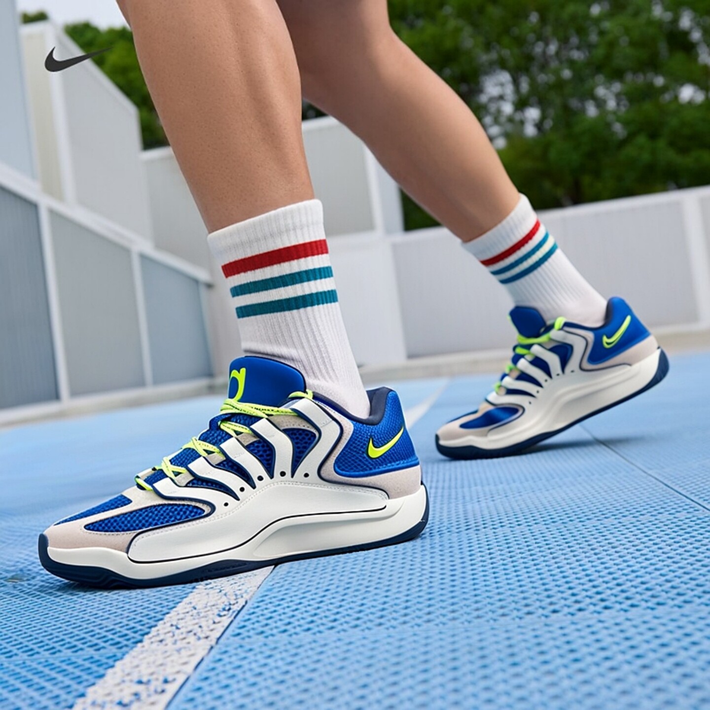 Nike/耐克官方正品KD18 EP 男士缓震时尚透气篮球鞋HV1991-400