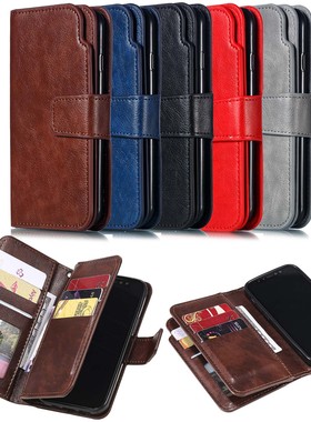 适用三星 Galaxy A17/S26/A56/A54/A36/S25/S24/A52/A16/A35/A55 九卡钱包款 翻盖式手机皮套 保护套 防摔