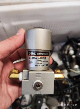 议价SMC电磁阀VT315V-025D 拆机件 成色很新如图 实议价