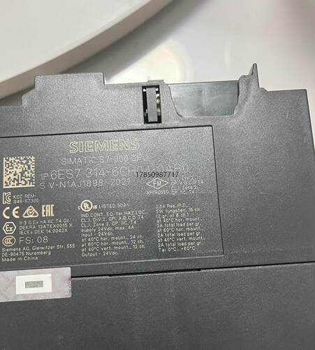 议价SIEMENS/西门子6ES7314-6CH04-0AB0全议价