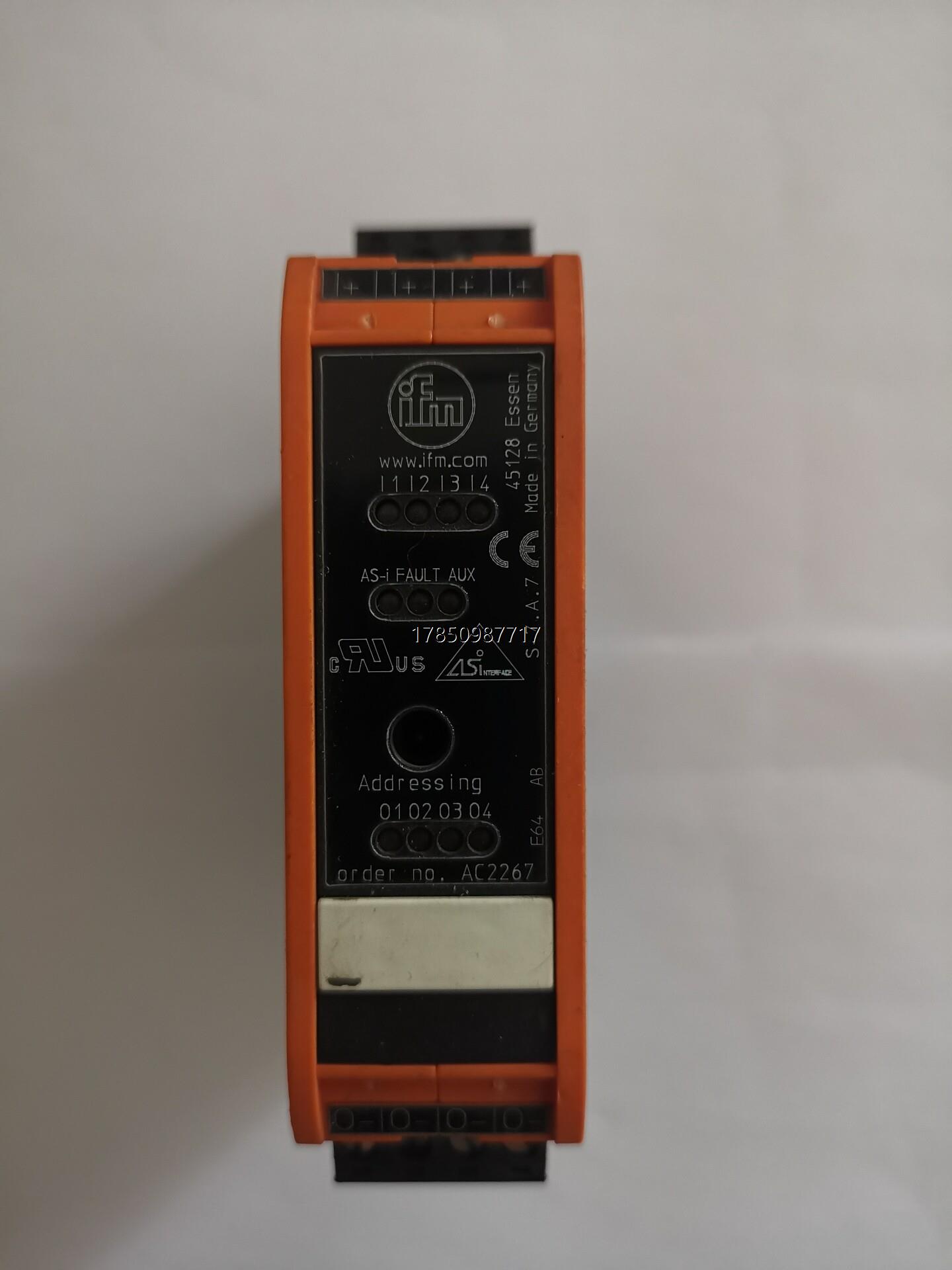 议价IFM易福门总线模块AC2267拆机货议价