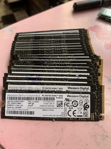 议价(议价）西数SN730 1T固态硬盘，原装拆机正品保证，M2 22议价