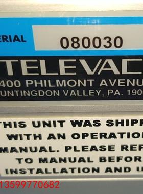 非实价议价议价【创兴工控】美国TELEVAC MM200 4SP/CV4A 真空计