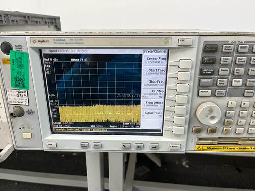 议价专业维修安捷伦频谱仪E4440A/E4443A，接收功率低议价