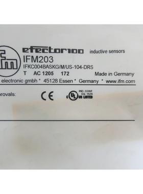 非实价议价议价全新原装正品IFM IFM203 IFKC004BASKG/M/US-104-D
